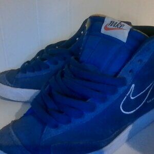 blue Nike blazers first use editions